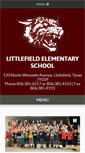 Mobile Screenshot of littlefieldes.sharpschool.net