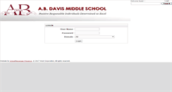 Desktop Screenshot of abdms.sharpschool.net