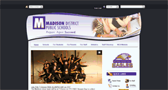 Desktop Screenshot of madisonhigh.sharpschool.net