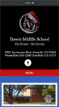 Mobile Screenshot of bowieamaisd.sharpschool.com