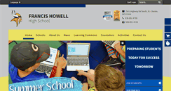 Desktop Screenshot of fhsdfhhs.sharpschool.net