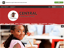 Tablet Screenshot of cobrecentral.sharpschool.net
