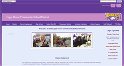Desktop Screenshot of eaglegrovesd.sharpschool.com