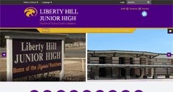 Desktop Screenshot of lhjhlibertyhill.sharpschool.com