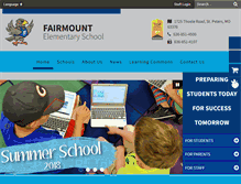 Tablet Screenshot of fhsdfe.sharpschool.net