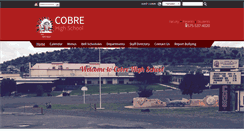 Desktop Screenshot of cobrehigh.sharpschool.net