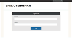 Desktop Screenshot of enricofermi.sharpschool.com