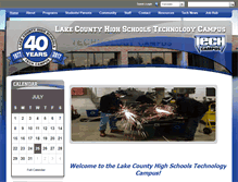 Tablet Screenshot of lakecountytech.sharpschool.com