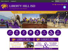 Tablet Screenshot of libertyhill.sharpschool.com