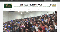 Desktop Screenshot of enfieldhigh.sharpschool.com