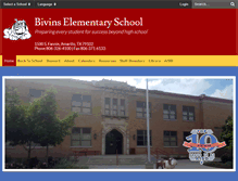 Tablet Screenshot of bivinsamaisd.sharpschool.com