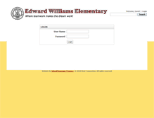 Tablet Screenshot of ewe.sharpschool.net