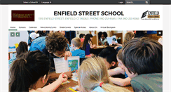 Desktop Screenshot of enfieldstreet.sharpschool.com