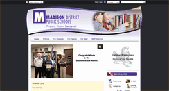 Desktop Screenshot of madisonhes.sharpschool.net