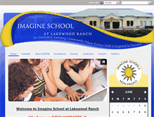 Tablet Screenshot of imagineschoolslakewoodranch.sharpschool.com