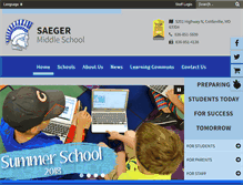 Tablet Screenshot of fhsdsm.sharpschool.net